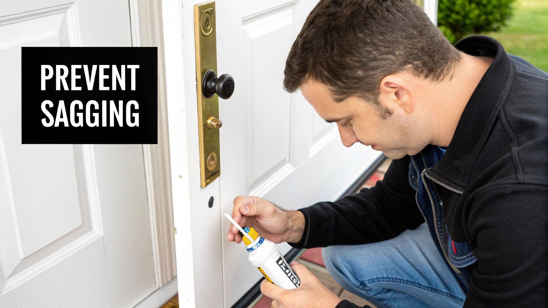 Sagging & Misaligned Door Correction